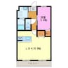 ＴＥＡ ＬＥＡＶＥＳ 1LDKの間取り