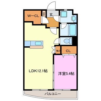 間取図 グランシャトーⅡ