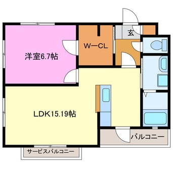 間取図 カシオペア