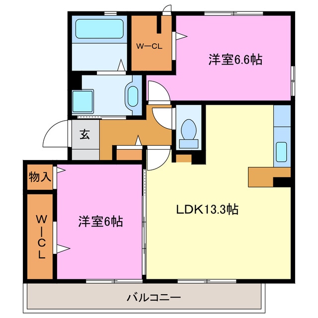 間取り図 ラリーチェ