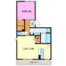 Felice Casa 1LDKの間取り