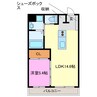 CＯＭＯＤＯ　ＫＯＷＡ 1LDKの間取り