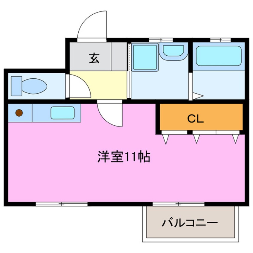 間取図 ジュネス7