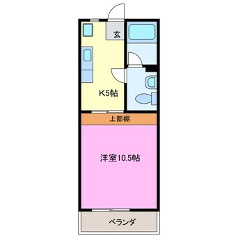 間取図 細田マンション