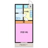 フラットエスB 1Kの間取り