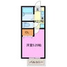 コーポ・モネ 1Kの間取り