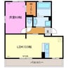 ラ クラシオン 1LDKの間取り