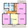 ファミーユ（細江町） 3DKの間取り