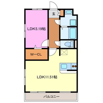 間取図 グランソレイユ(有玉南)