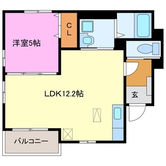 間取図 ベル高丘