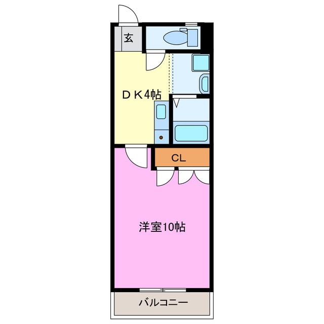 間取り図 レーディゲン初生