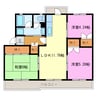 メゾン細江4 3LDKの間取り