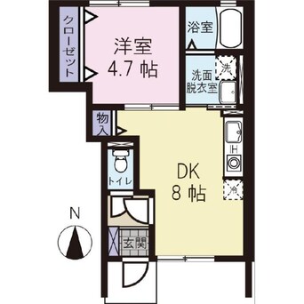間取図 ソレイユ（半田山4丁目）