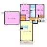 Maison de MARGUERITE 2LDK+Sの間取り