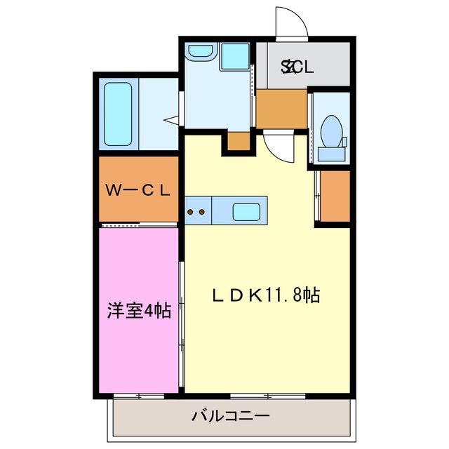間取り図 ル・リオンクリーク