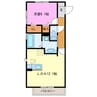 エクセル21 Ⅳ 1LDKの間取り
