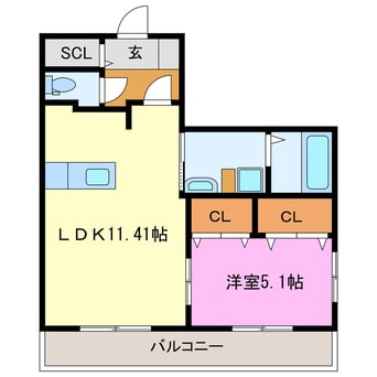 間取図 Selene（セレネ）