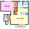 グラングレースⅢ 1LDKの間取り