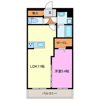 間取図 エルモッソ