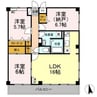 ヴィラージュ有玉 3LDKの間取り