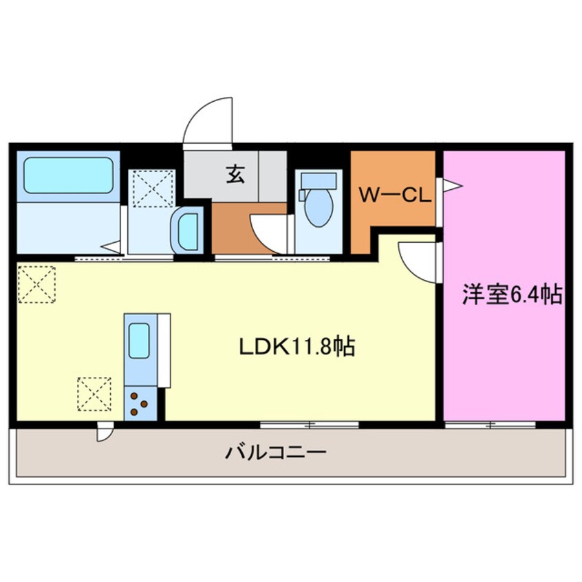 間取図 リュミエール