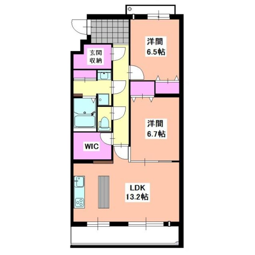 間取図 グランシャトーⅢ