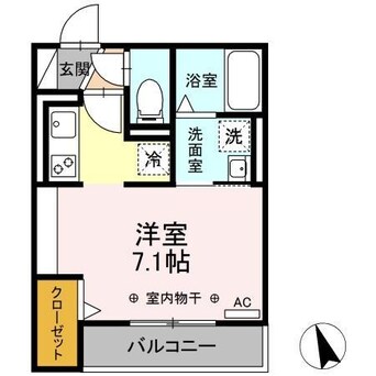 間取図 トリシア・ポイント城北