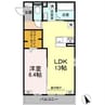 (仮)有玉北町ＰＪ 1LDKの間取り