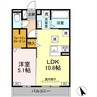 D-Hills有玉北町 1LDKの間取り