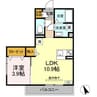 (仮)有玉北町ＰＪ 1LDKの間取り