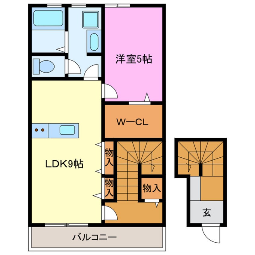 間取図 LOTUS小松2