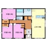 西山町戸建て 3LDKの間取り