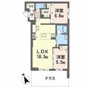 シャーメゾングレイスの間取図