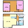 Chill Chill Train  Ⅱ 2LDKの間取り