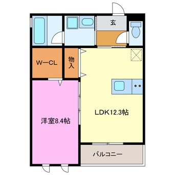 間取図 ルオント