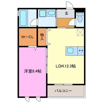 間取図 ルオント