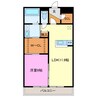 Palace　Mooyo 1LDKの間取り