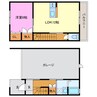 ガレージハウス神宮寺Ⅰ 1LDKの間取り
