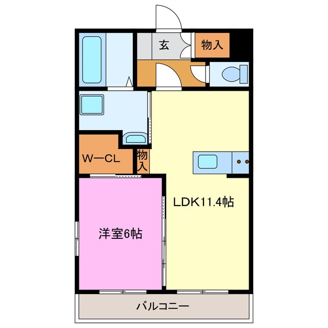 間取り図 クレール奏KOMATSU