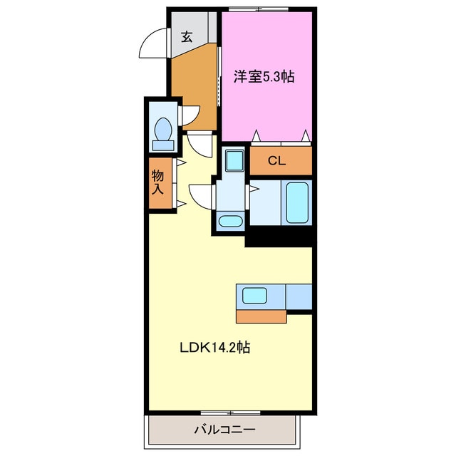 間取り図 フェリス道本