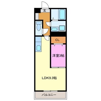 間取図 フェリス道本