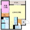 D-Hills半田町 1LDKの間取り