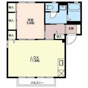 間取図 レイクステーシア