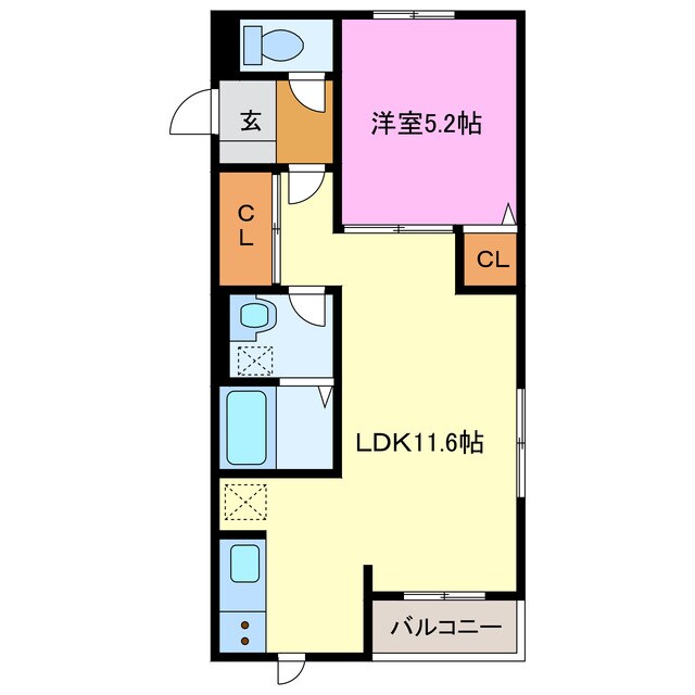 間取り図 ゆずハイム