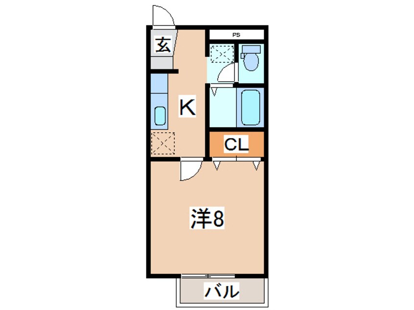 間取図 山田線/上盛岡駅 徒歩11分 1階 築27年