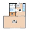 Maison de Alice 1Kの間取り