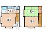 岩交バス（盛岡市）/高松四丁目 徒歩9分 1-2階 築30年 3Kの間取り