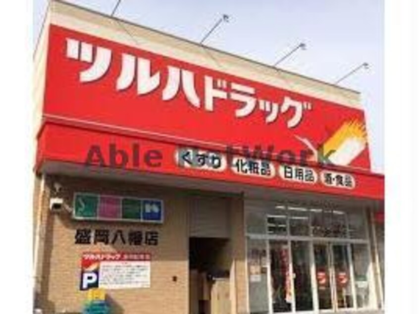 ツルハドラッグ盛岡八幡店(ドラッグストア)まで1359m カーサアルピナ