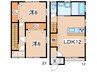 東北本線/矢幅駅 徒歩18分 1-2階 築13年 2LDKの間取り