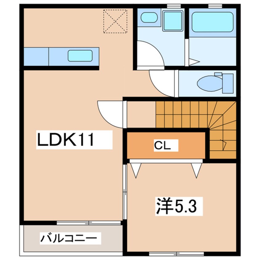 間取図 グランデカーサA棟